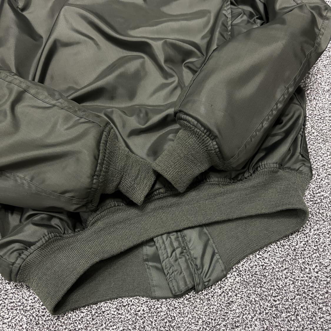 80s 오리지널 cwu-45p 플라이트 자켓 초기형 상품이미지8