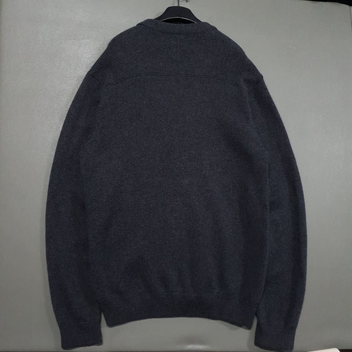 국내 105) 라코스테 신형 20FW 크록 방모 와이넥 울 니트 가디건 상품이미지8