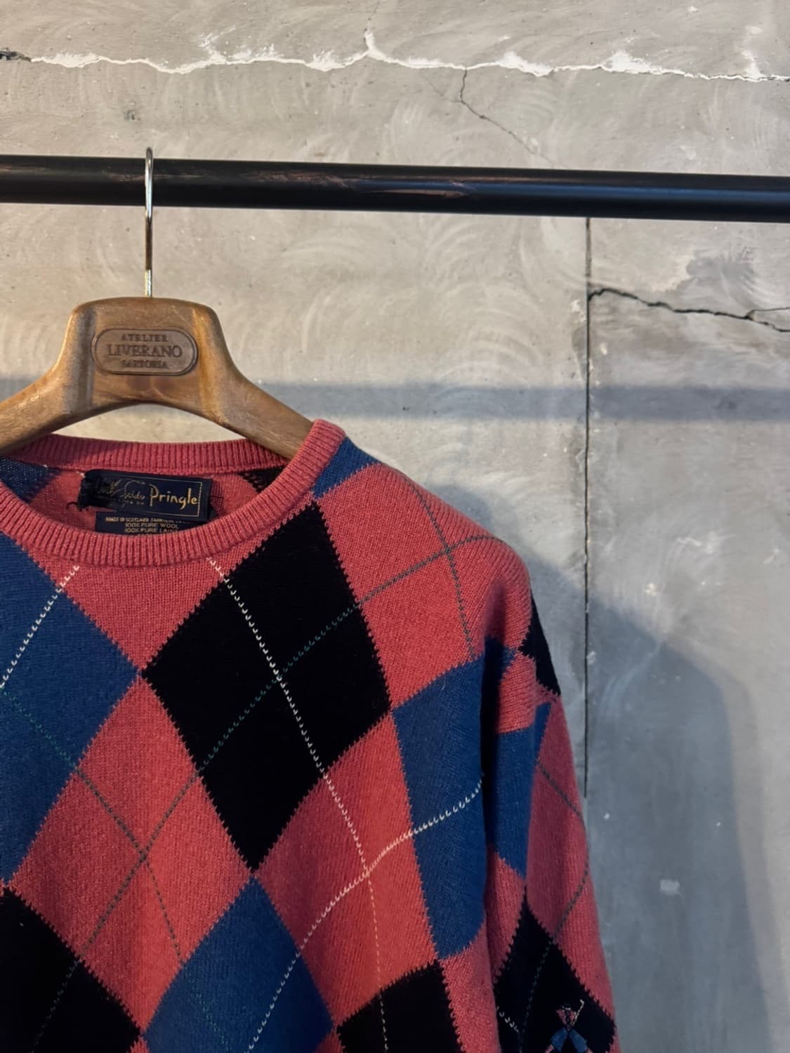 프링글 오브 스코틀랜드 아가일 니트 105 상품이미지4