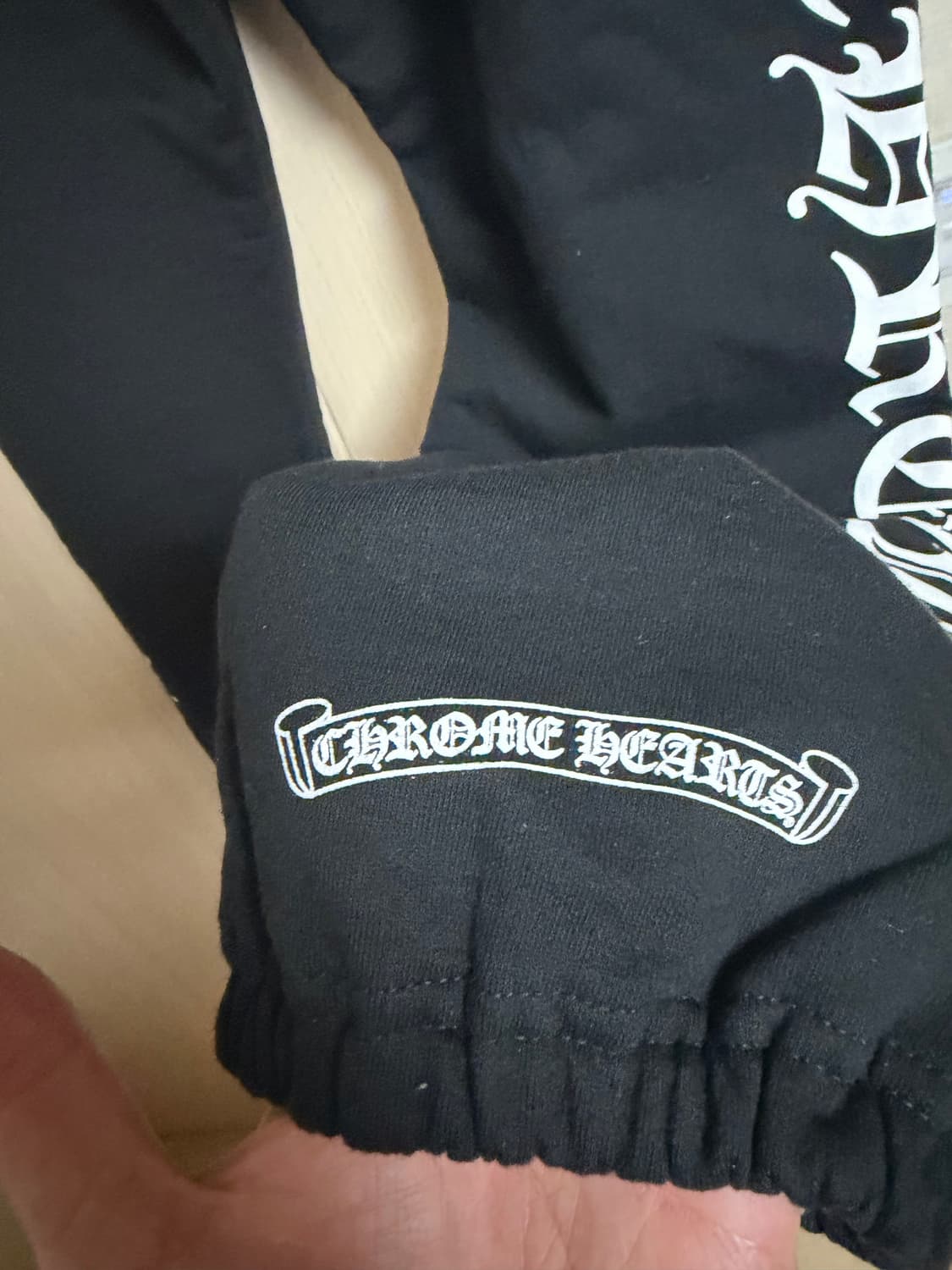 크롬하츠 홀스슈 스웻 조거 팬츠 새상품 상품이미지6