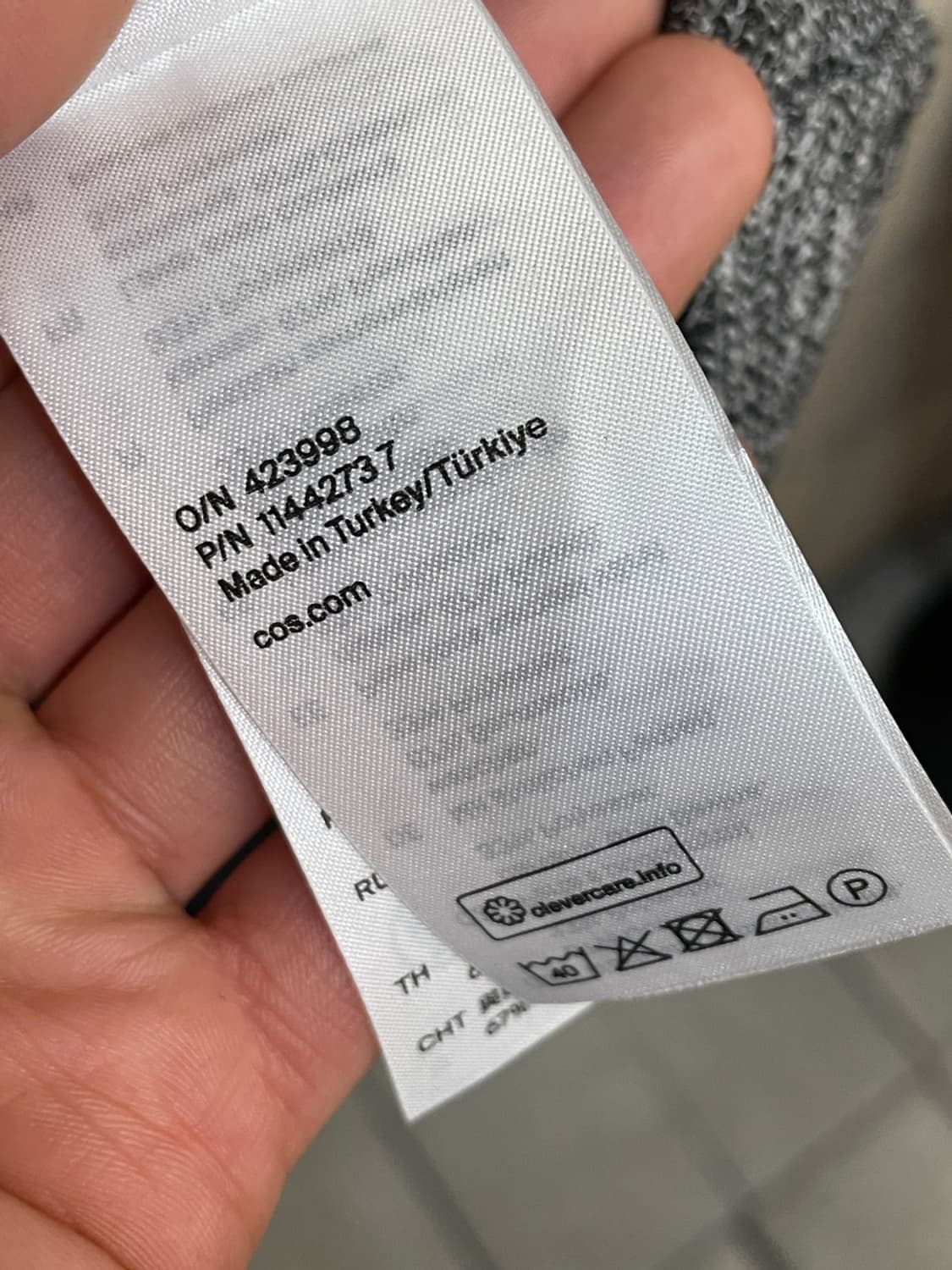 코스 부클레 저지 오버셔츠 상품이미지5