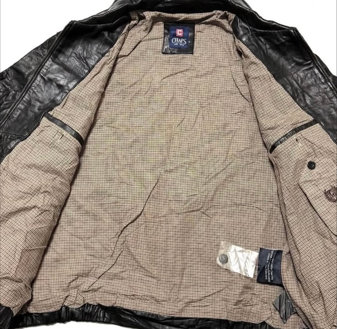 챕스 랄프 로렌 - 레더 자켓 상품이미지3