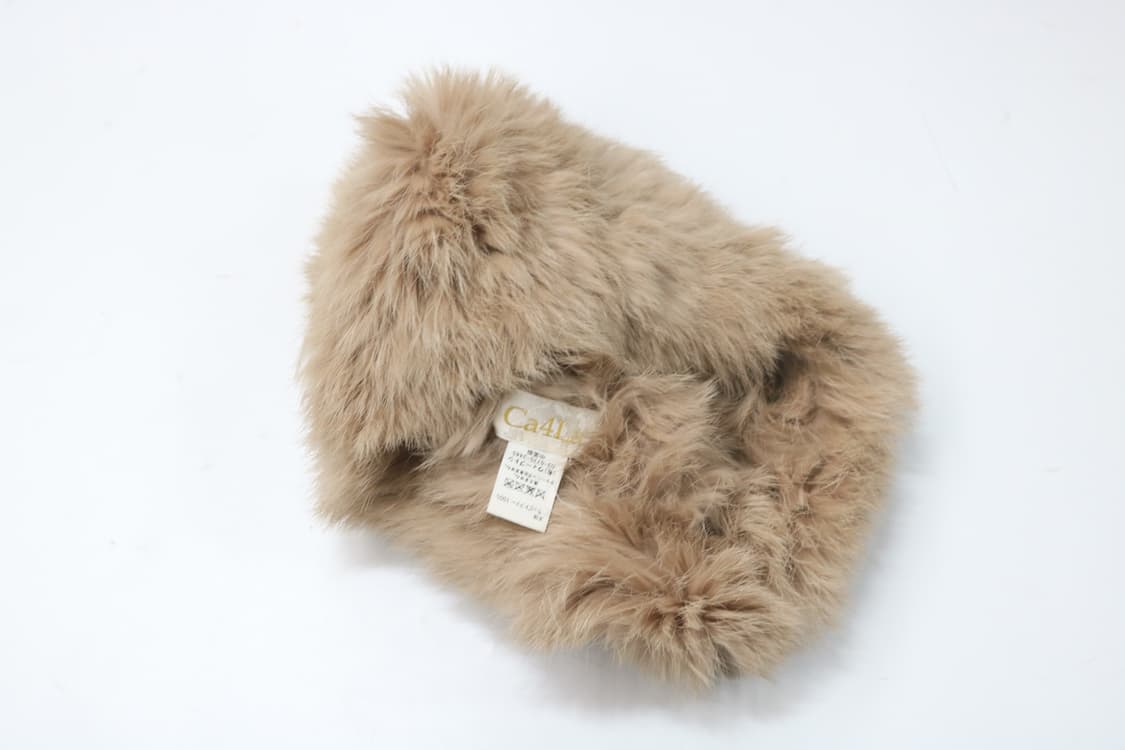 CA4LA 카시라 래빗퍼 비니 상품이미지5