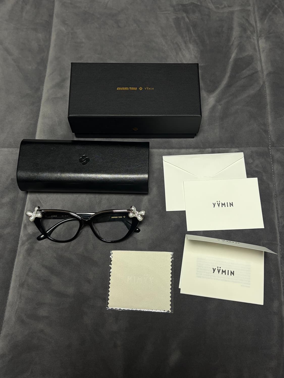 YVMIN X SHUSHUTONG  Pearl Flower 안경 상품이미지5