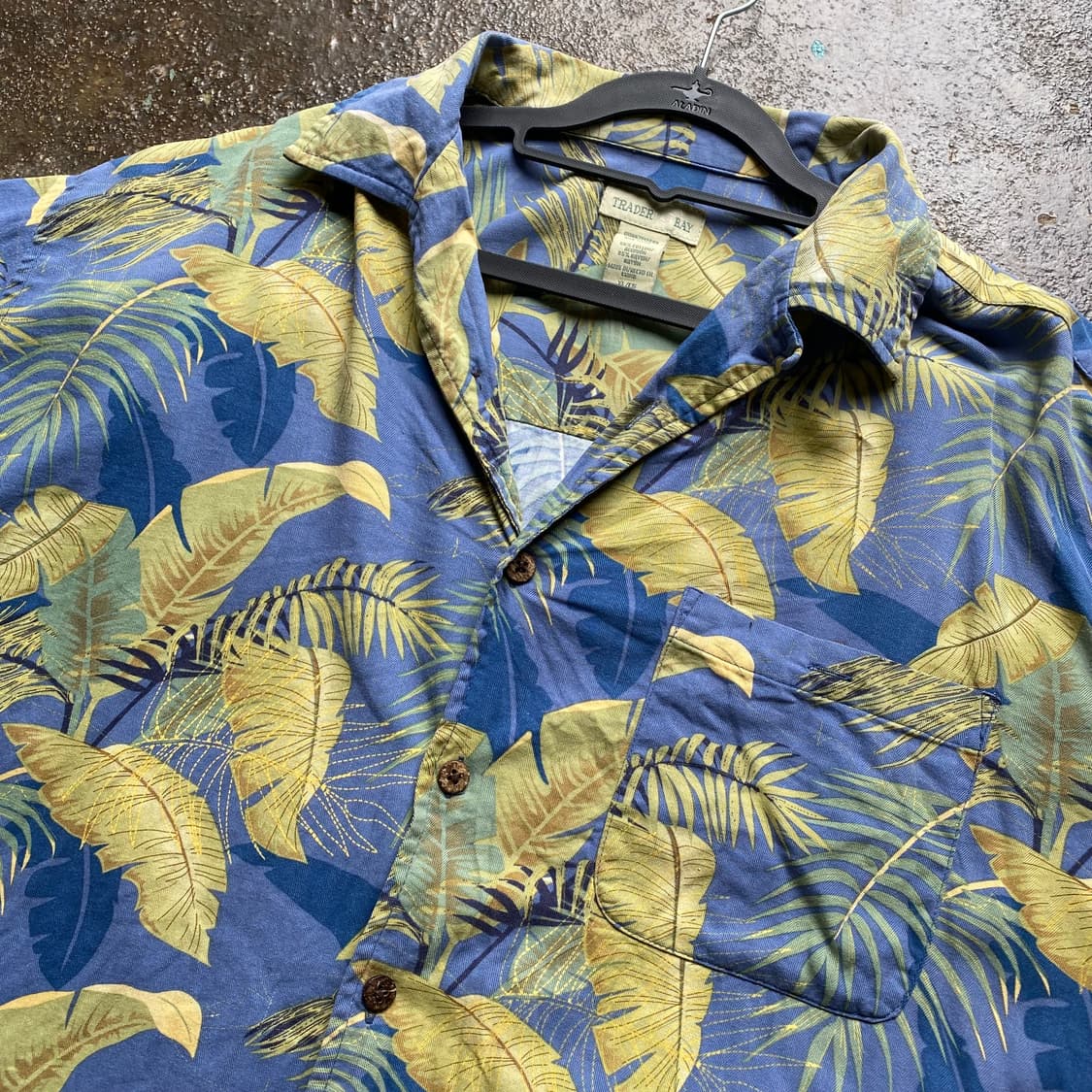 빈티지 야자수 반팔 셔츠 상품이미지3