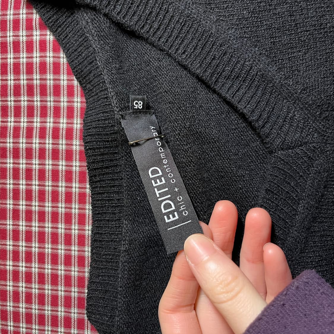 EDITED 캐시미어 니트 상품이미지5