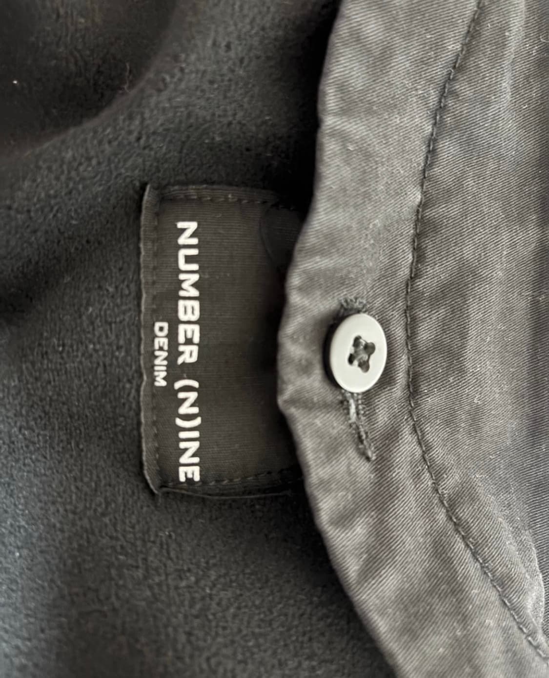 [M]넘버나인 데님라인 모즈코트 상품이미지3