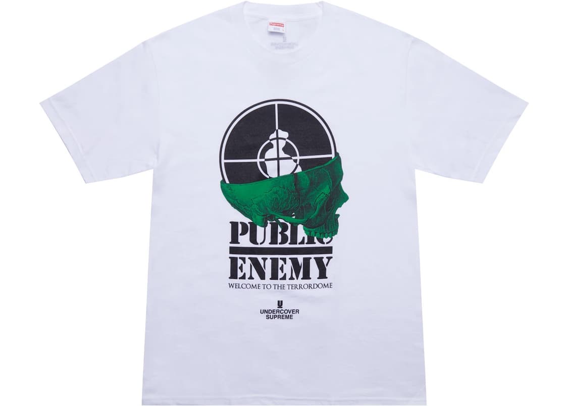 슈프림 언더커버 public enemy 반팔 티셔츠 XL 상품이미지1