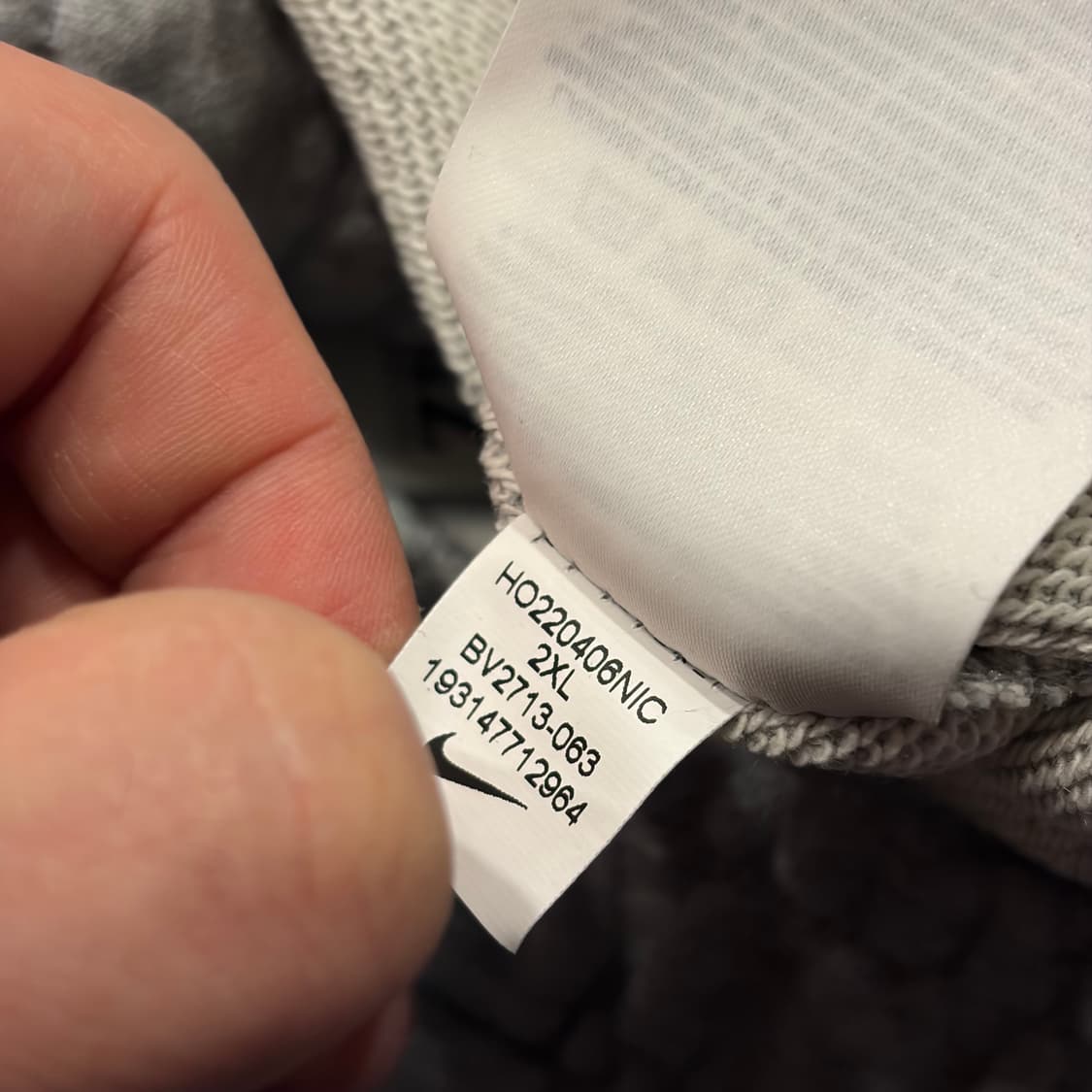 [2XL] 나이키 NSW 프렌치 테리 회색 트레이닝 바지 B358 상품이미지9