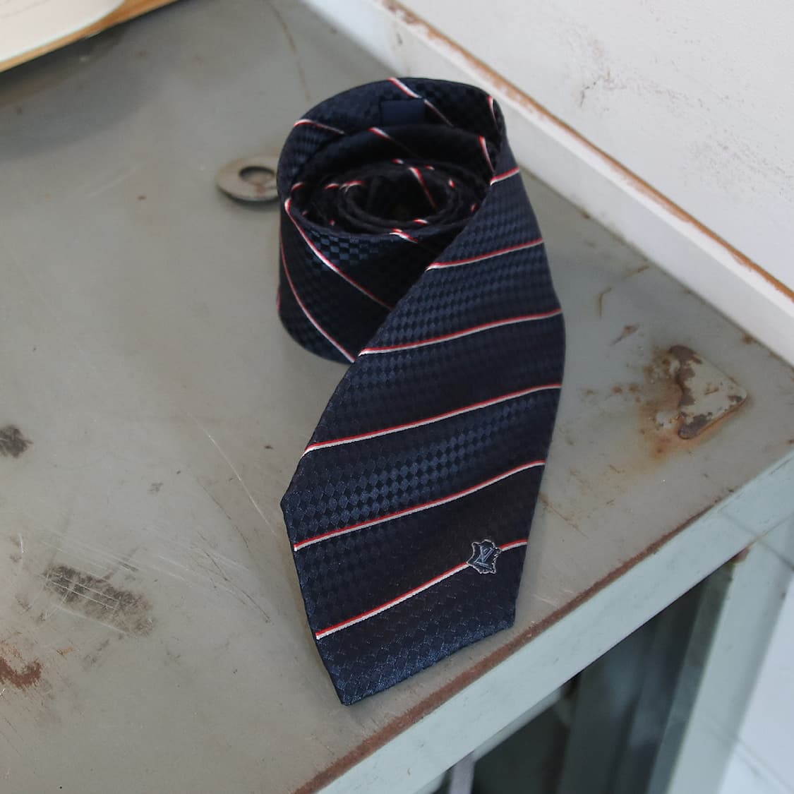 루이비통 Louis Vuitton 실크 넥타이 상품이미지1