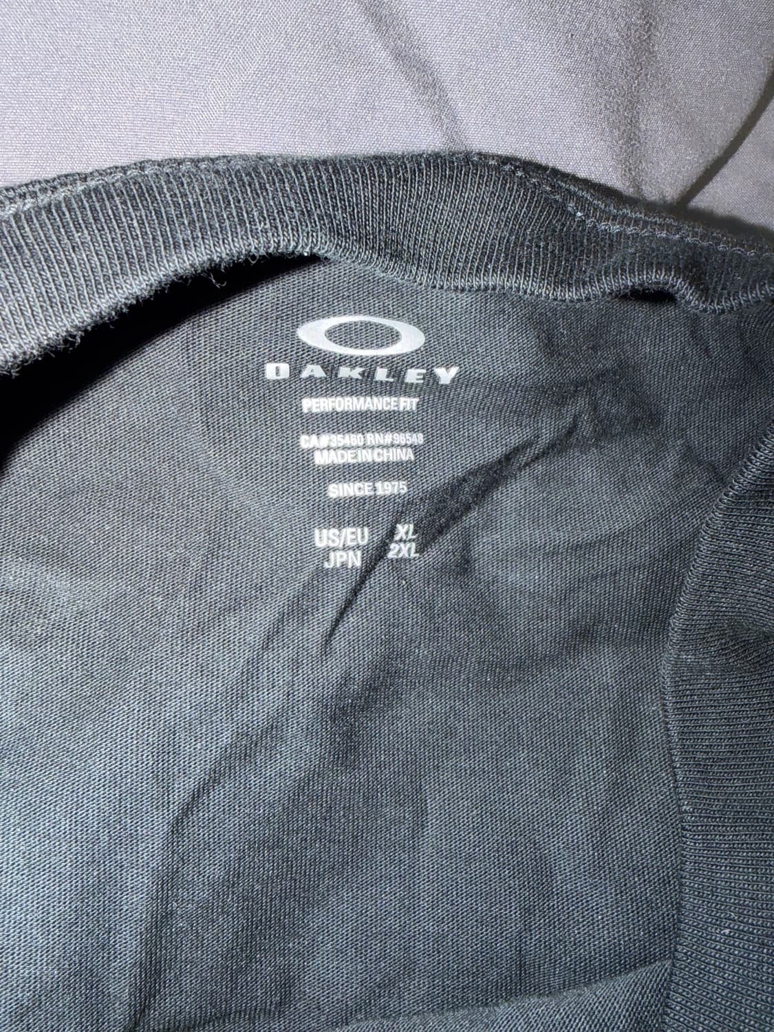 오클리 롱슬리브 블랙 2XL  상품이미지4