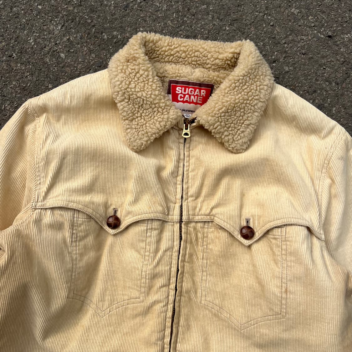 슈가케인 코듀로이 란치웨어 쉐르파 자켓 상품이미지5