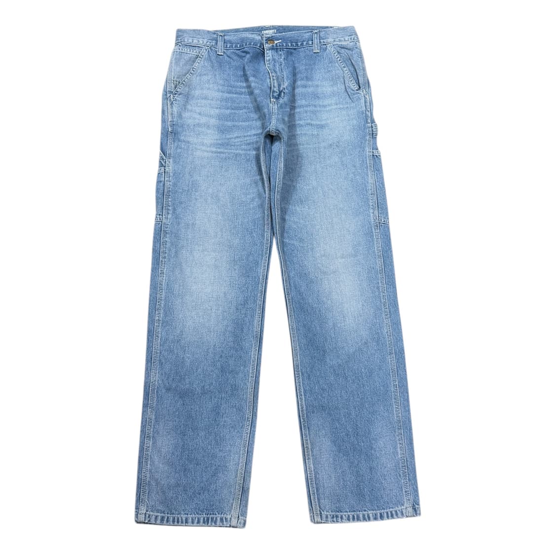 칼하트 WIP 싱글니 카펜터 데님팬츠 바지 32X32 상품이미지2