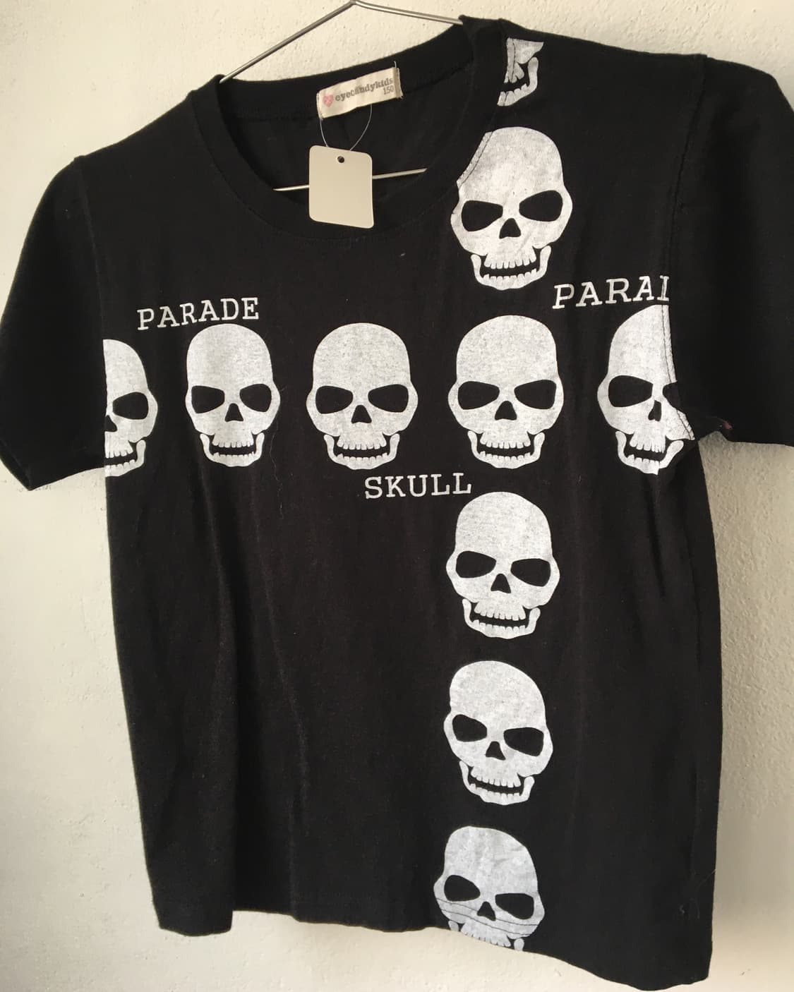 Skull printing t shirt 상품이미지4