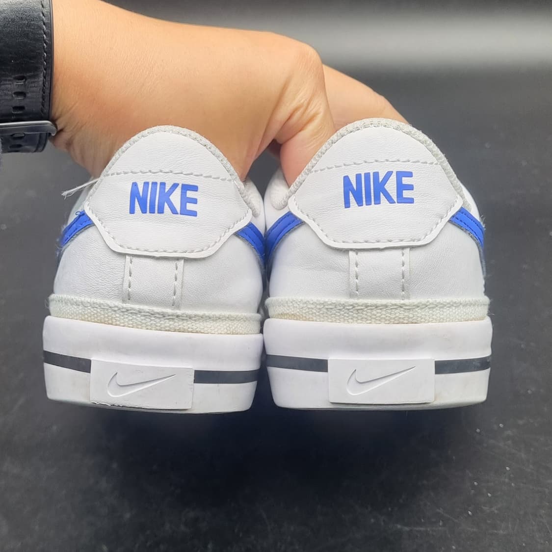 나이키 코트레거쉬 레더 스니커즈235 상품이미지4