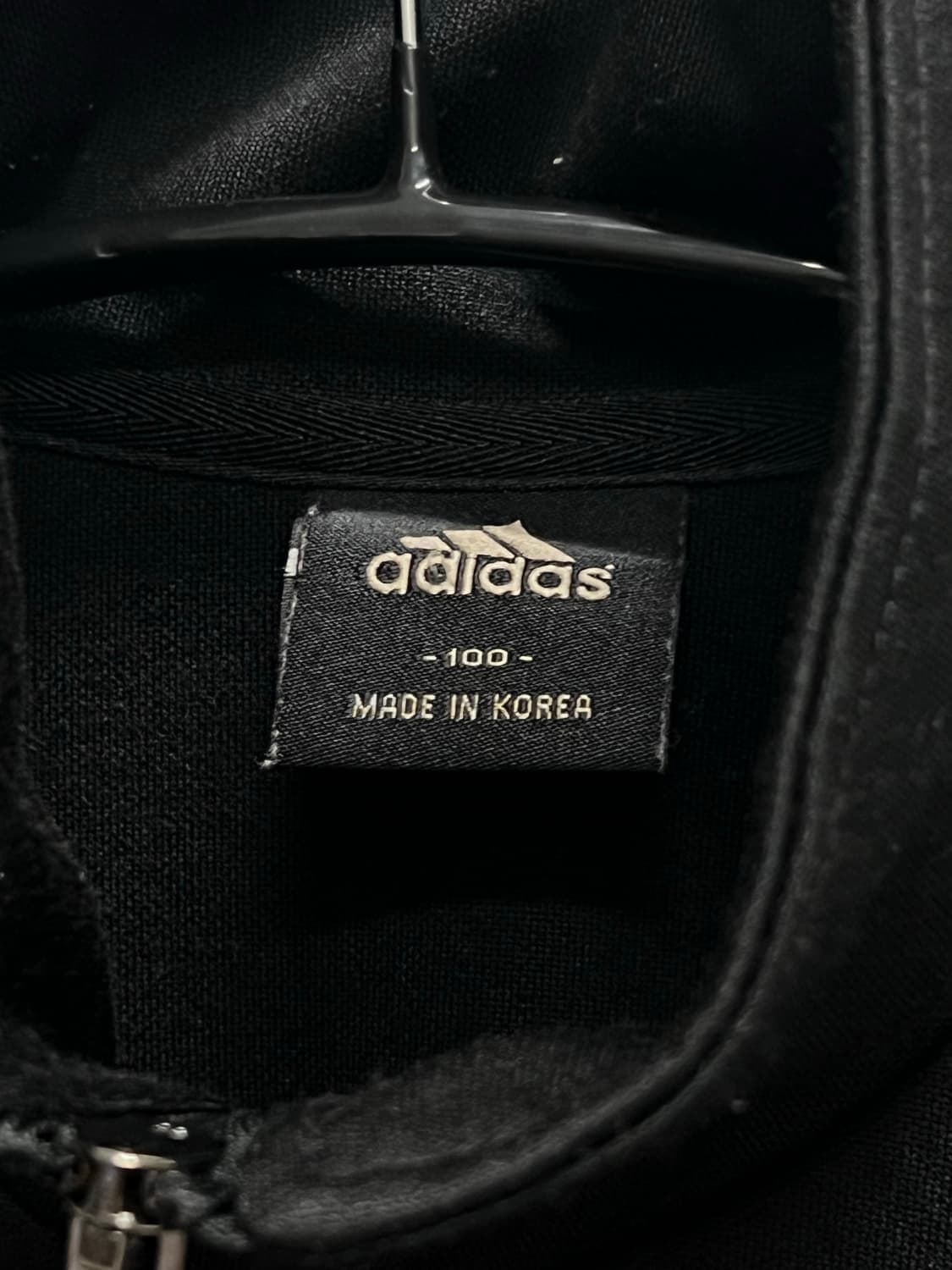 (100) 아디다스 삼선 트랙탑 져지 블랙 상품이미지4