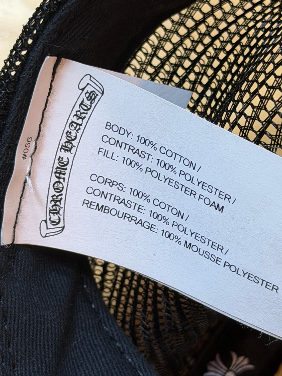 크롬하츠 CH 할리우드 블래/화이트 트러커햇 상품이미지2