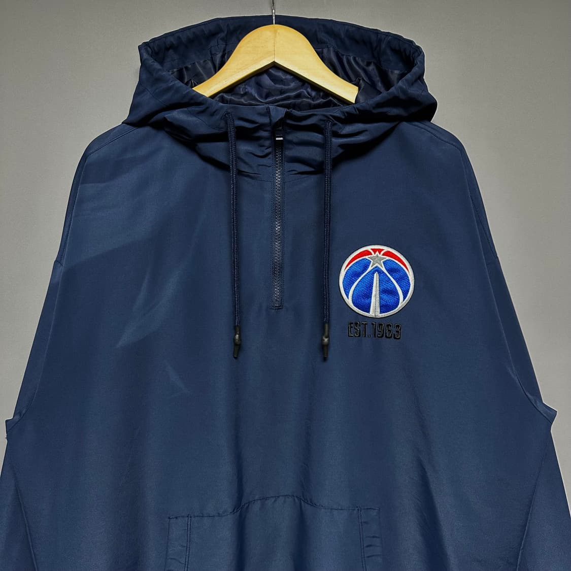 [2XL]NBA 워싱턴 마스코트 아노락 바람막이 상품이미지3