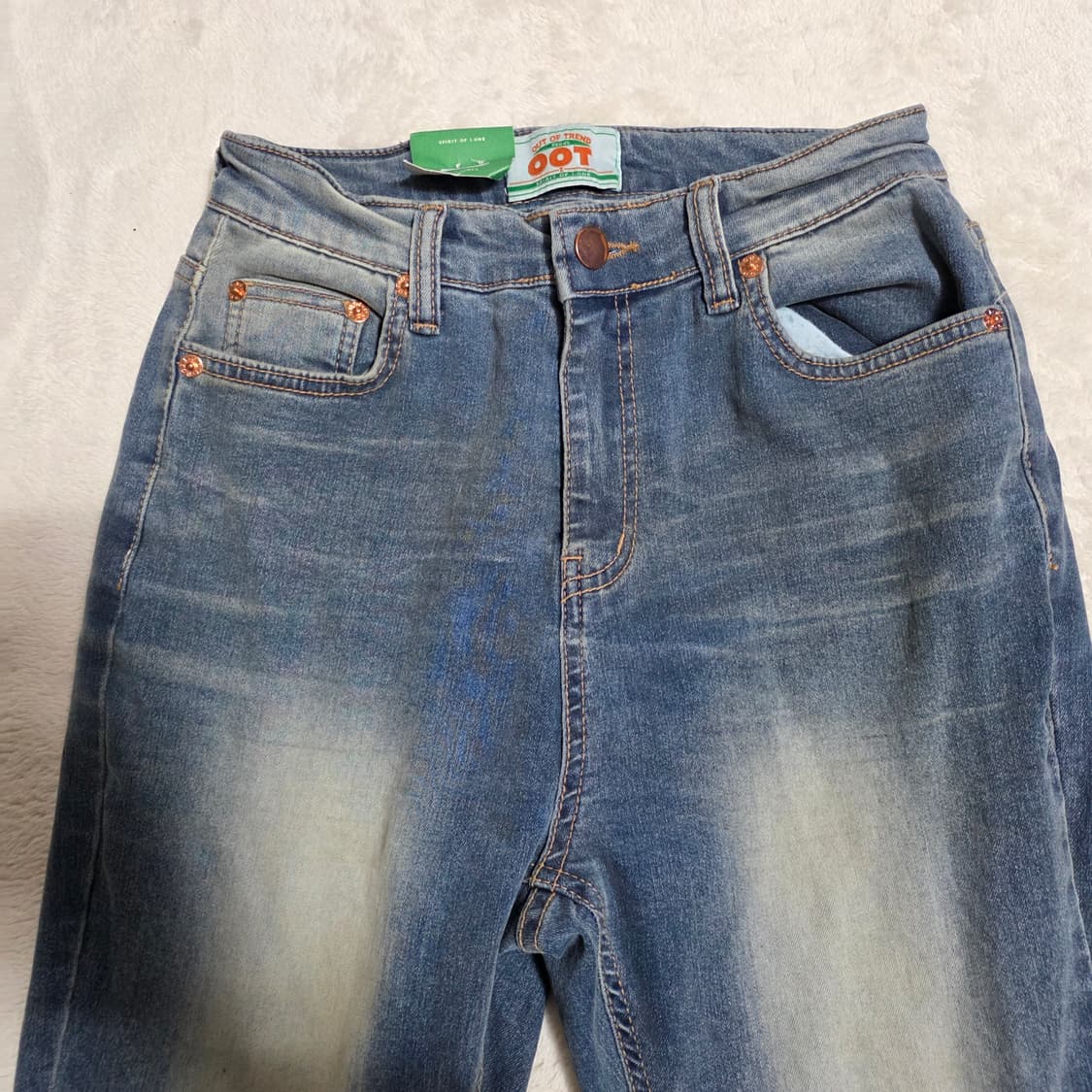 (M)여성 OOT 부츠컷 데님 팬츠 상품이미지2