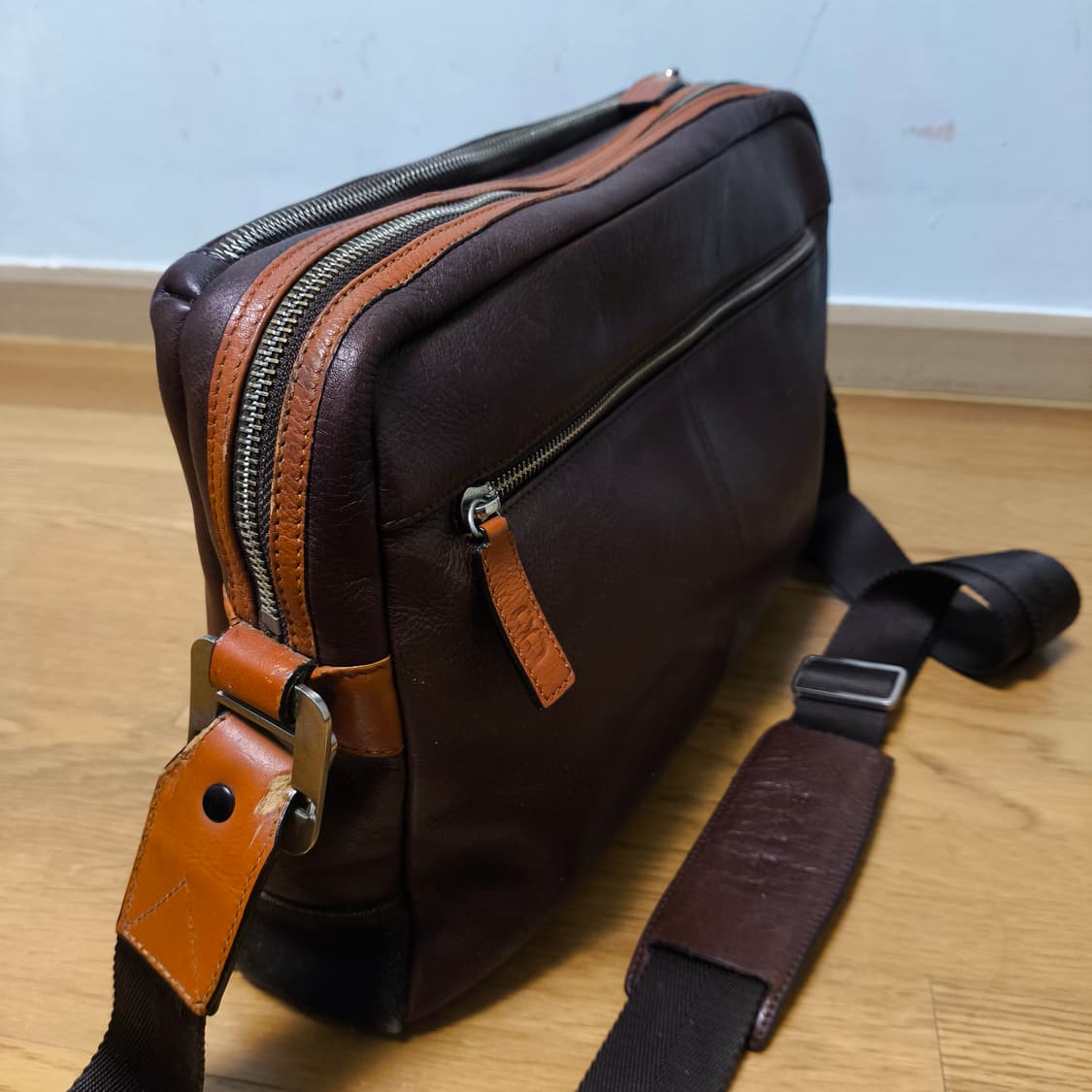 Vintage BALLY messenger bag 상품이미지4