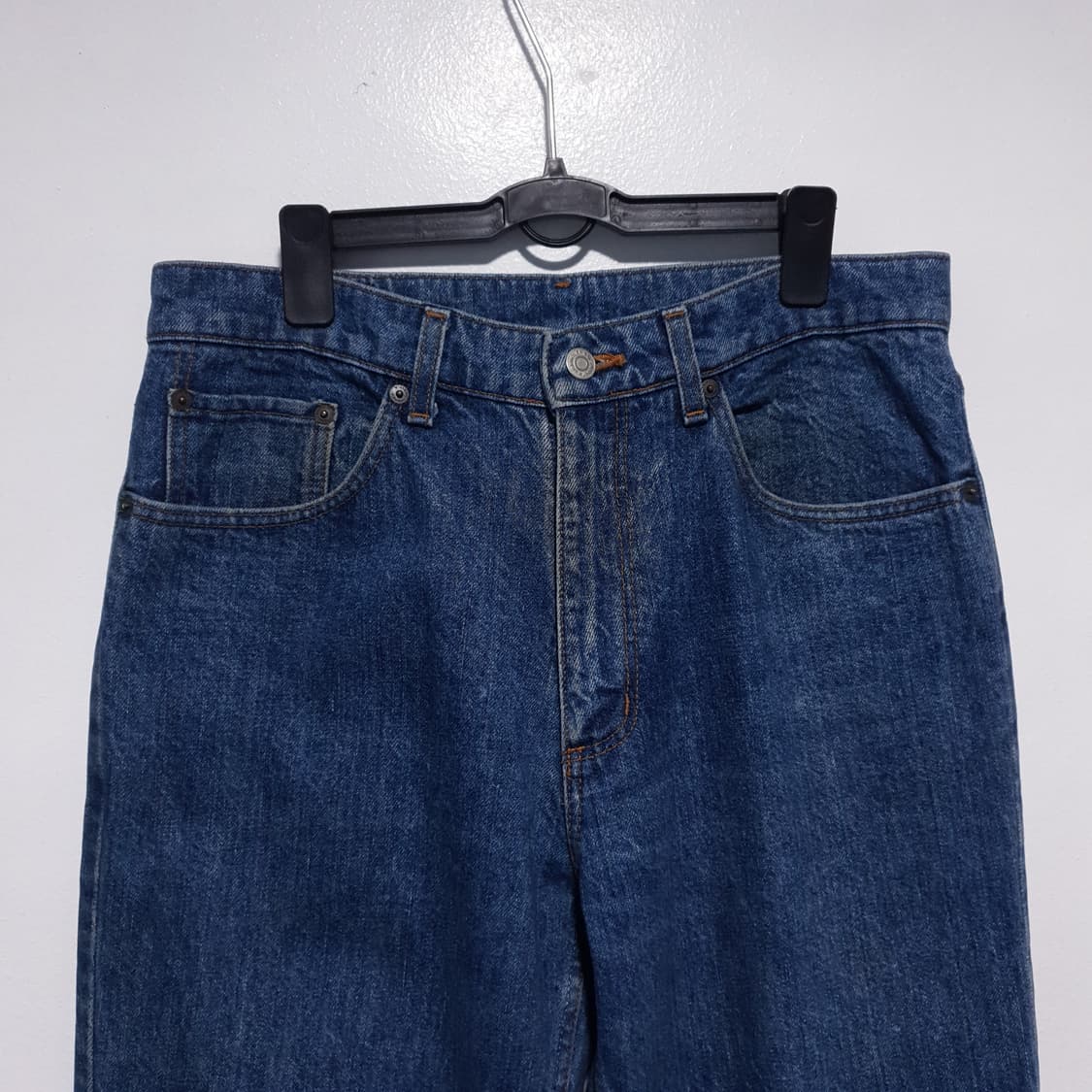 90s 랭글러 USA 어센틱 실루엣 중청 데님 팬츠 청바지 32-33인치 상품이미지2
