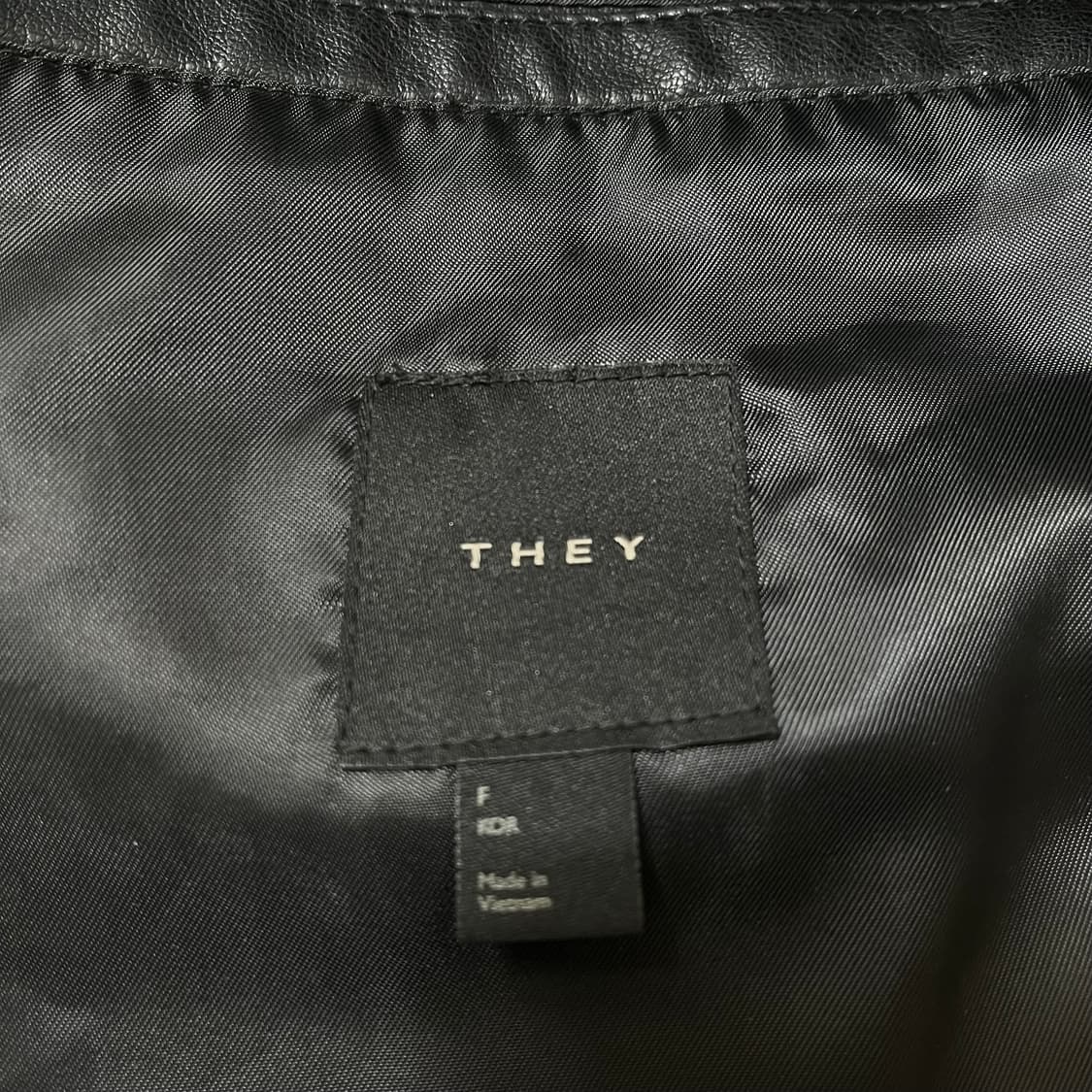 THEY 남성 레더 가죽자켓 FREE 상품이미지4