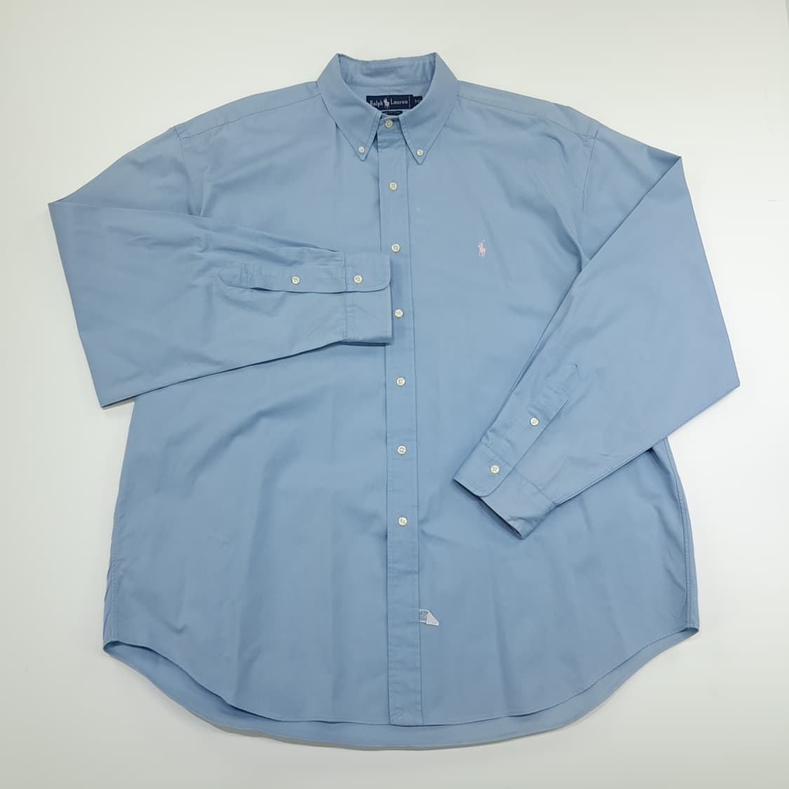 CN833 2XL 폴로 랄프로렌 스카이블루 긴팔 셔츠 남방 상품이미지2