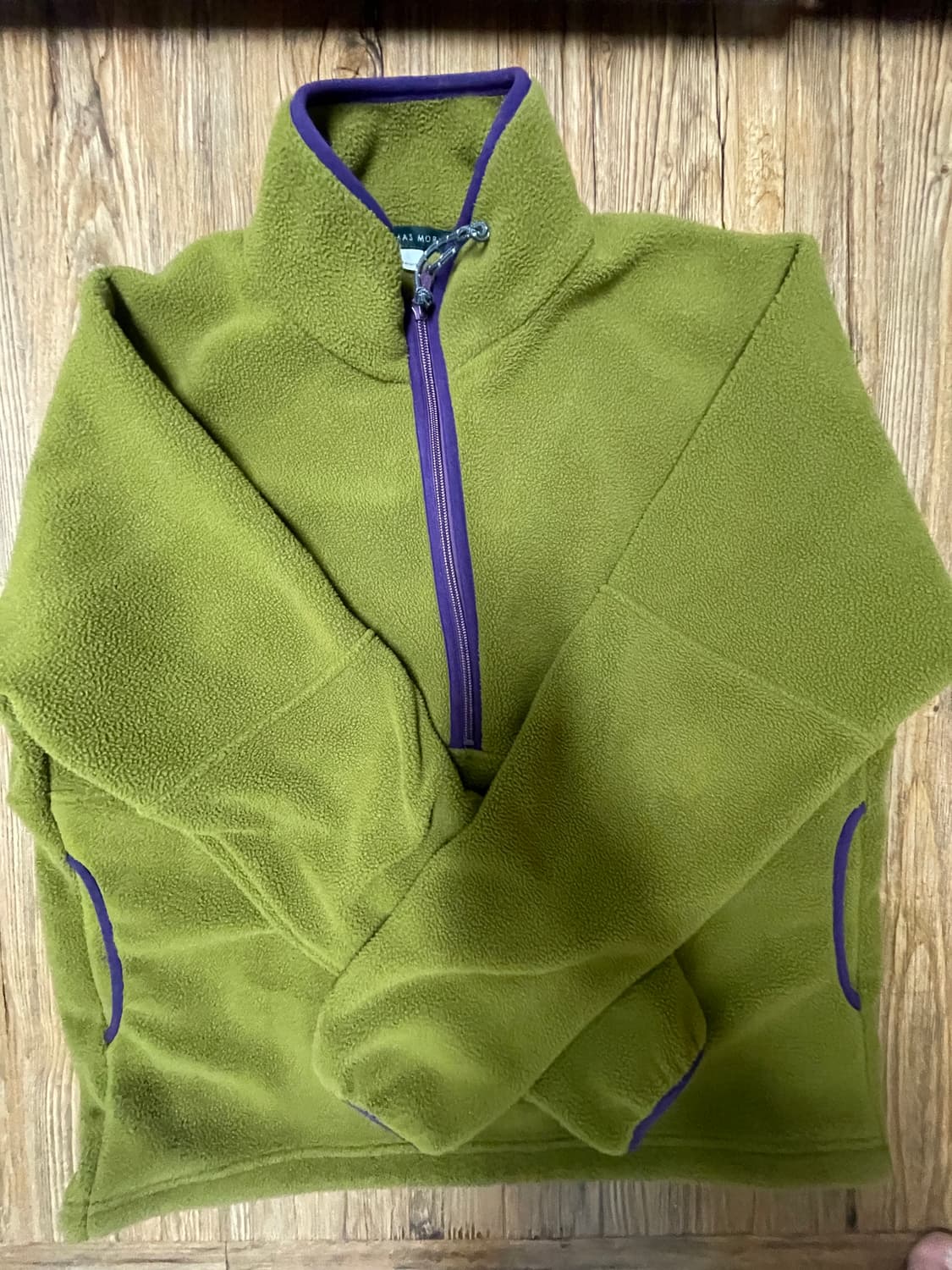 토마스모어 하프집업 올리브그린 M 상품이미지5