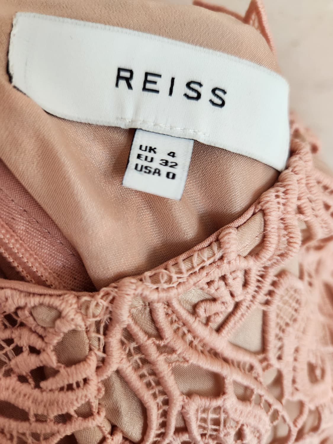 REISS 리스 레이스자수 원피스 44사이즈 상품이미지10