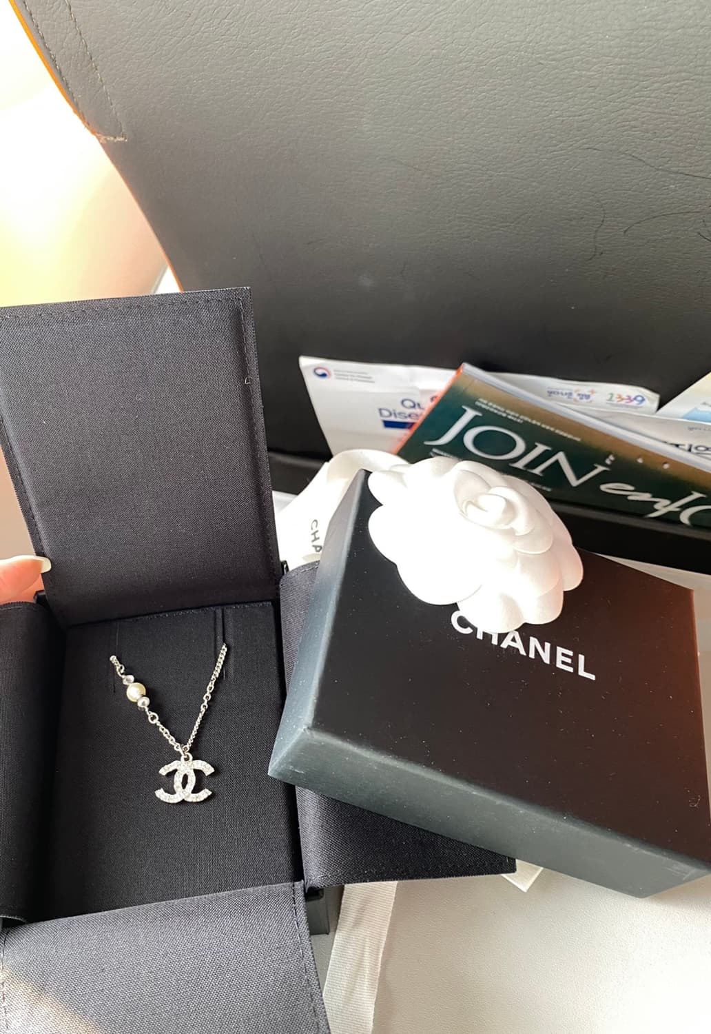 샤넬 cc로고 목걸이 상품이미지1