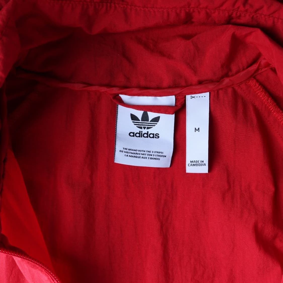 아디다스 SST 트레포일 로고 후드 윈드브레이커 M 상품이미지5