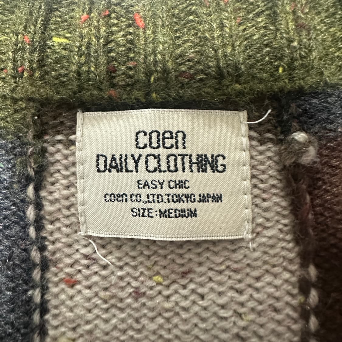 COEN knit vest 상품이미지3