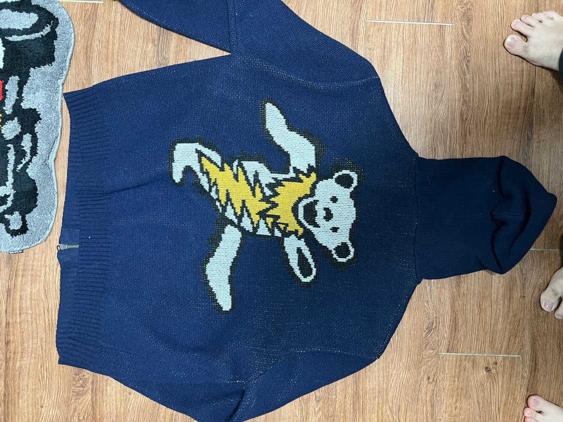 디스이즈네버냇 그레이트풀 니트 집업 엓라 상품이미지3