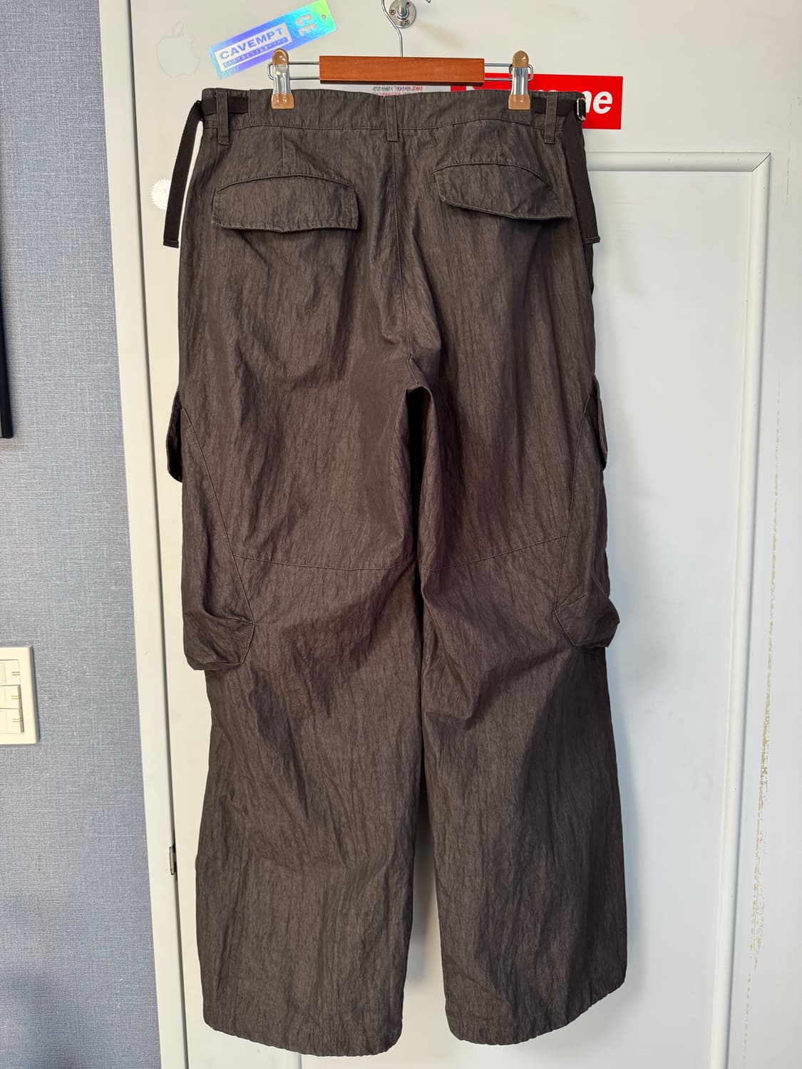 [M]서피스에디션 빅 카고 팬츠 다크 그레이 상품이미지2