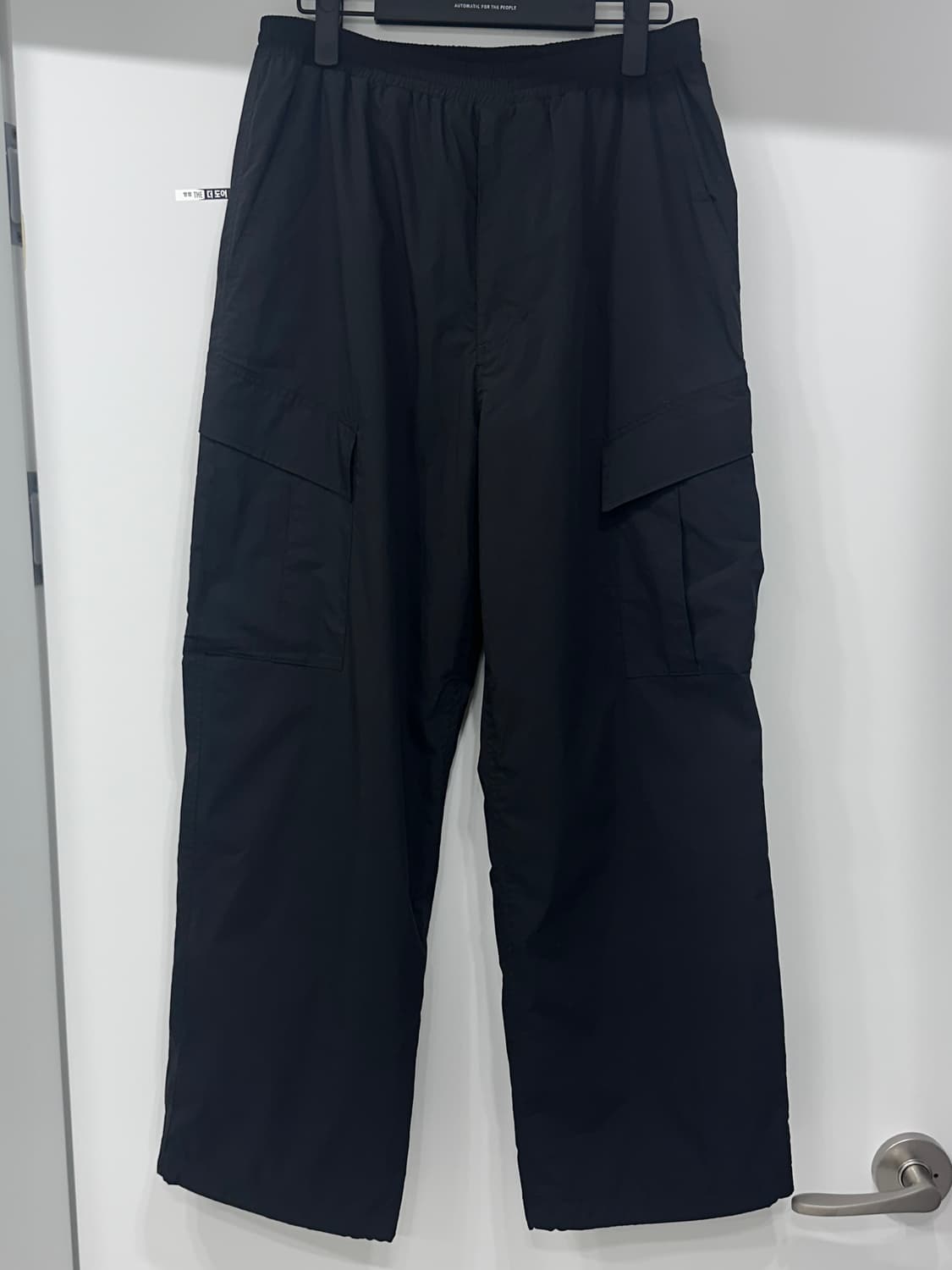 오토매틱포더피플 멀티 카고 팬츠 차콜 블랙 2사이즈 상품이미지1