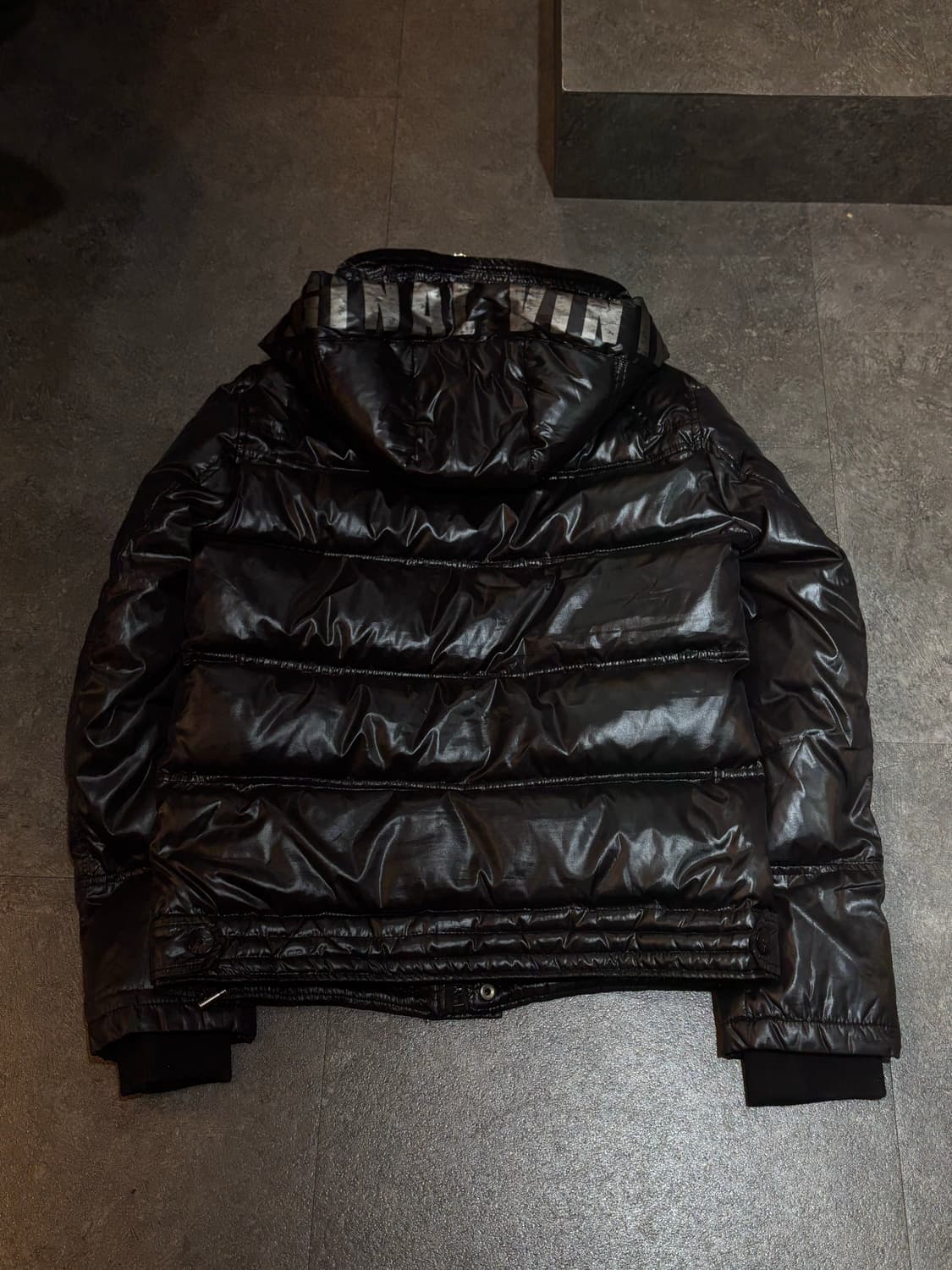 버커루 숏패딩 블랙 L사이즈 상품이미지3