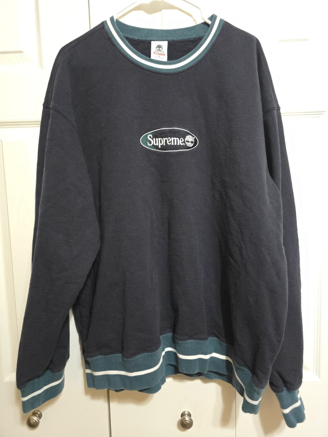 21SS 슈프림 X 팀버랜드 맨투맨 상품이미지1