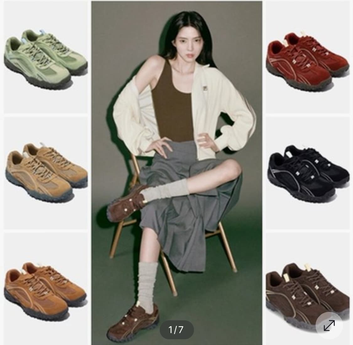 새상품) 휠라 에사페 LX 245 (한소희/ 차정원) 상품이미지7