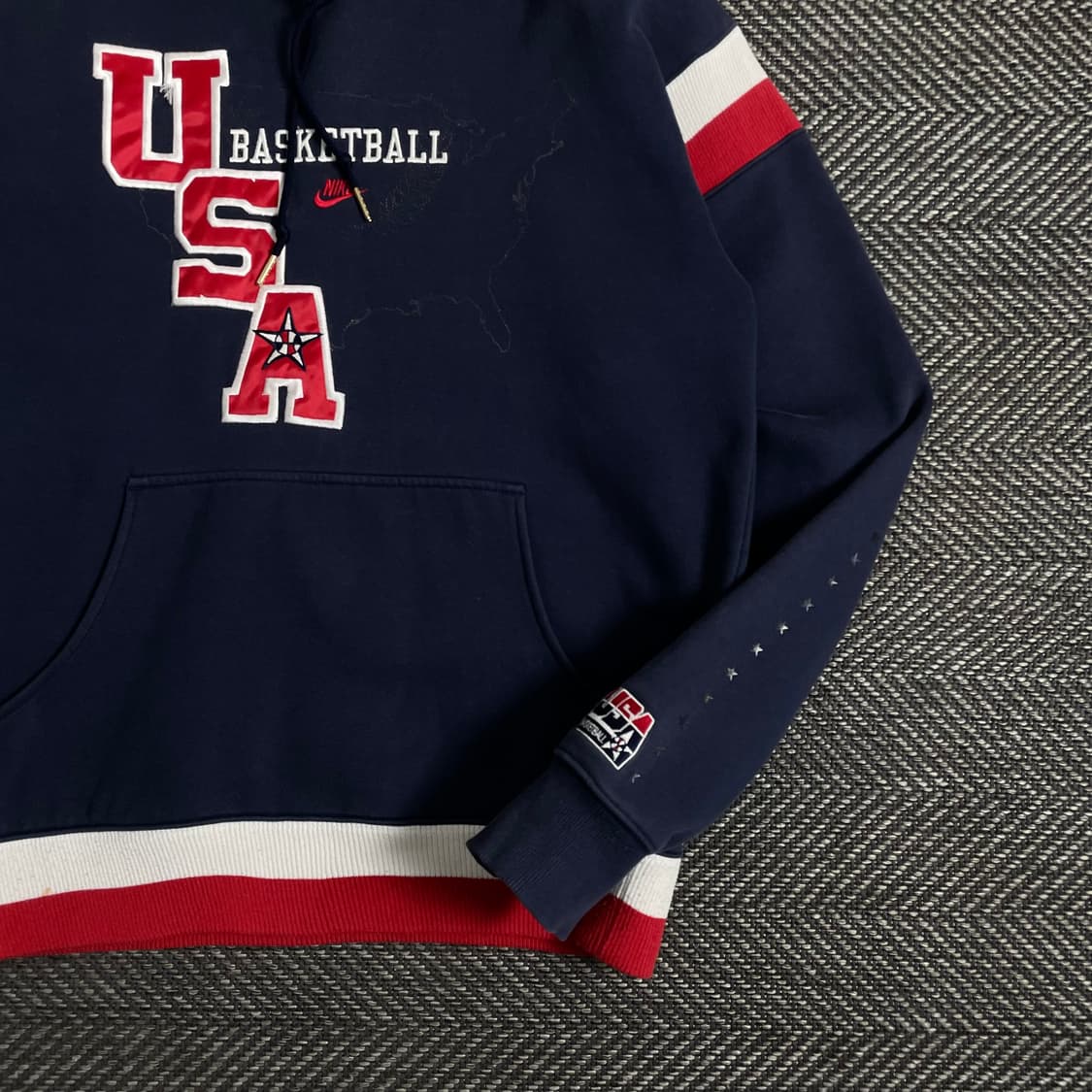 00s 나이키 USA 국대 올드스쿨 후드 티셔츠o 3113 상품이미지2