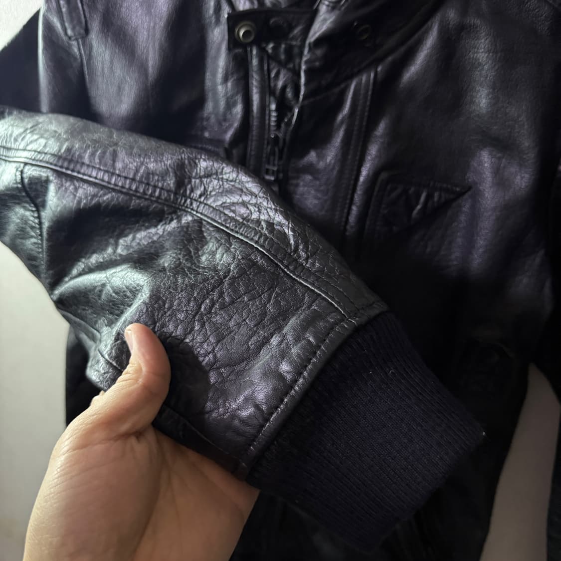 아비렉스 아카이브 가죽 자켓 B-15 L (남성 100정도) 상품이미지3