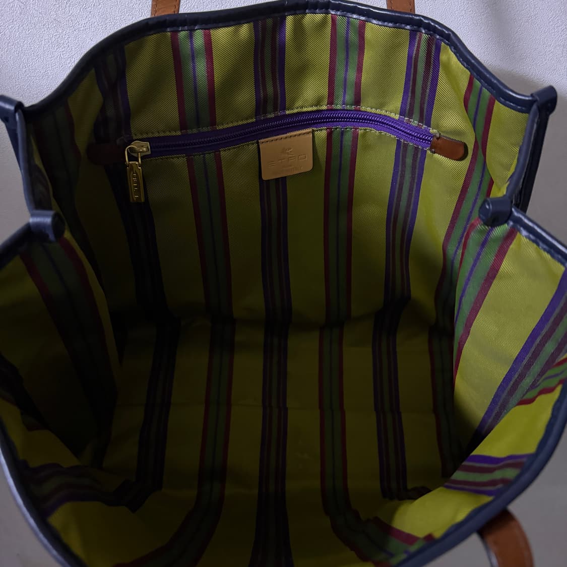 에트로 글로브트로터 페이즐리 올드스쿨 쇼퍼백  상품이미지8