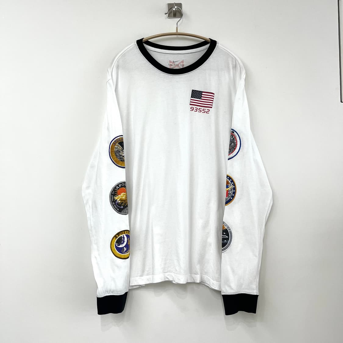 나이키 Paul george x NASA 롱 슬리브 티셔츠 상품이미지2