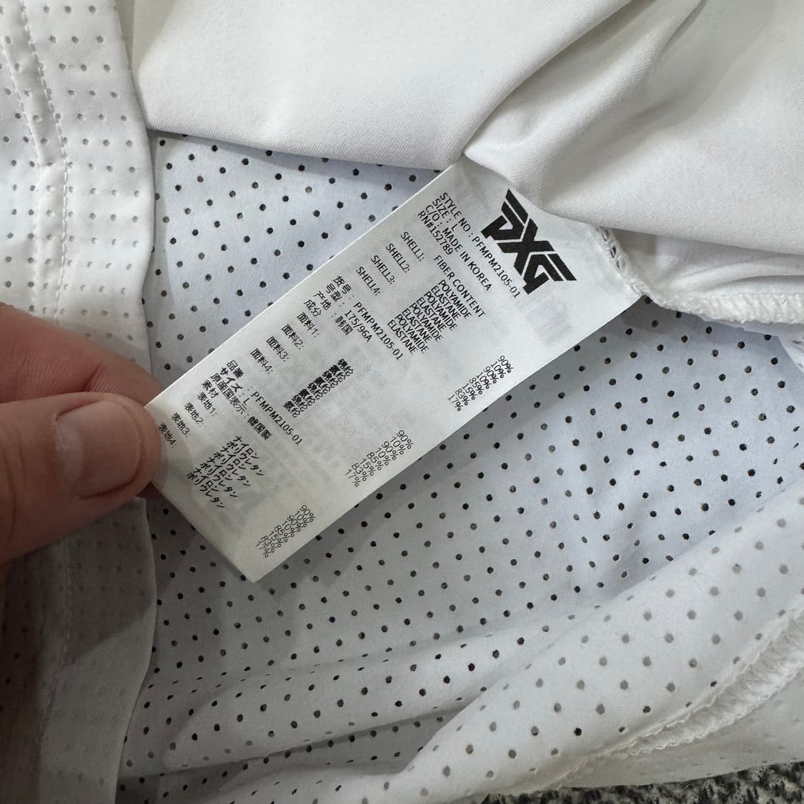 PXG 남성 쿨 슬리브 카라 티셔츠 상품이미지5