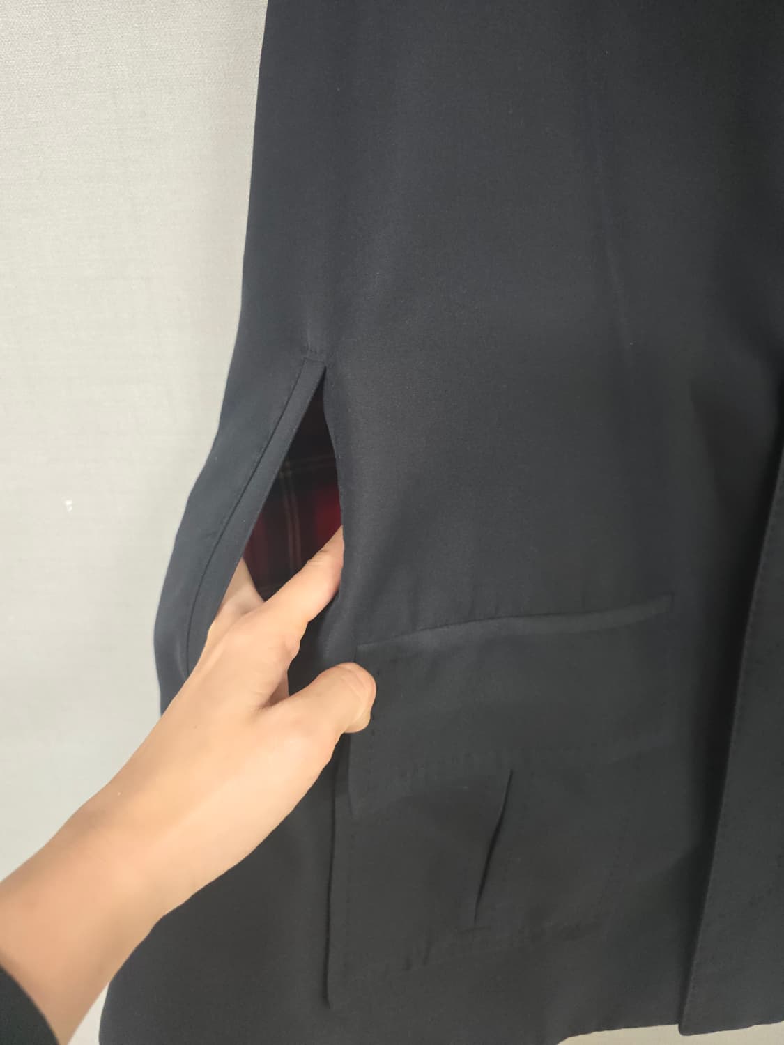 매장판 디스퀘어드2 귀여운 판초스타일 자켓 차콜 상품이미지6