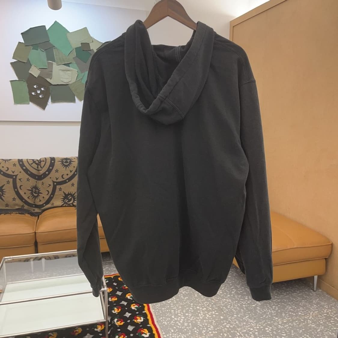 칼하트 써멀 빈티지 오버핏 약기모 후드집업 L C07698 상품이미지4