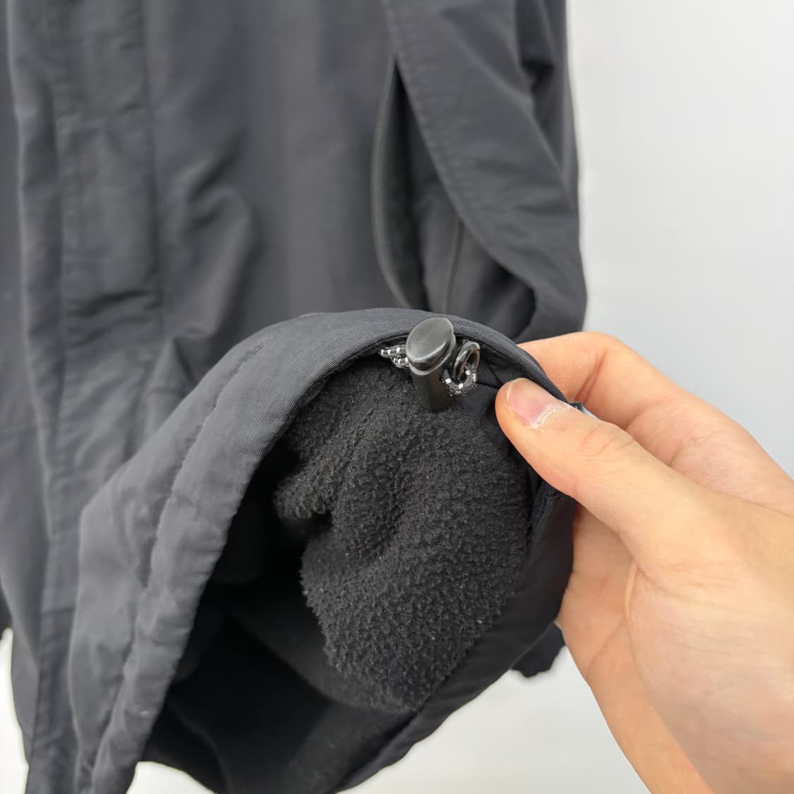 노스페이스 블랙 바람막이 자켓 남성 XL 상품이미지5