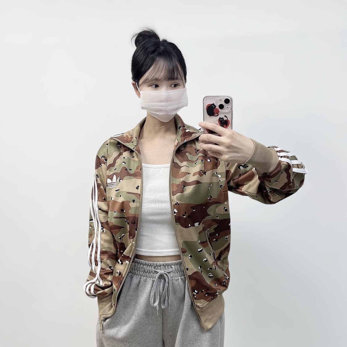 아디다스 파이어버드 카모 트랙탑 져지 상품이미지1