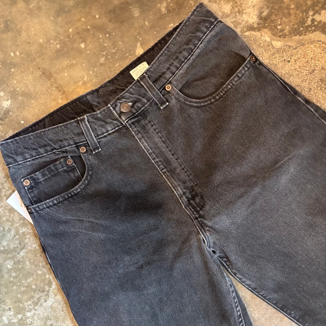 90년대 미국 리바이스 550 릴렉스 핏 흑청 상품이미지6