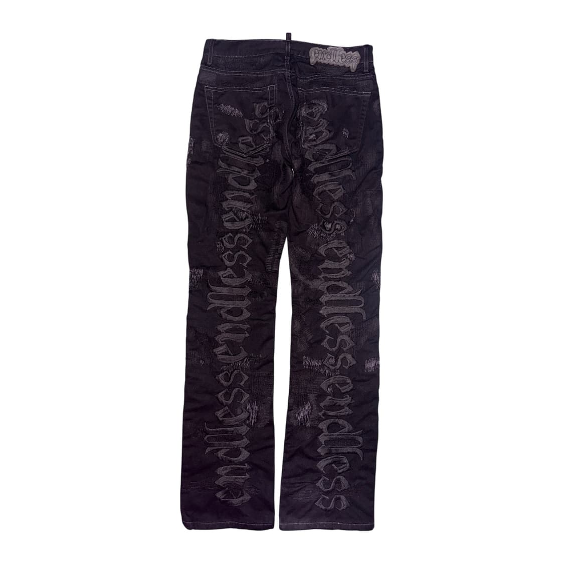 엔드리스 데님 블랙아웃 왁스코팅 커스텀 상품이미지1