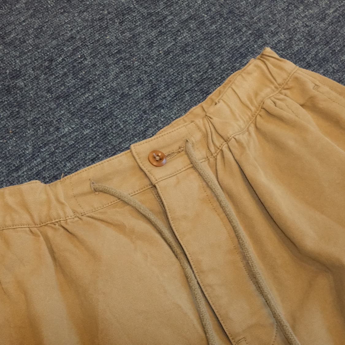 mhl 밴딩 버튼 면 스커트 상품이미지2